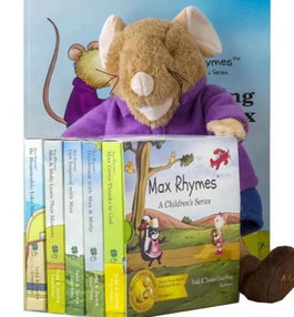 Board Book Set + Activity Book + Plush Doll (Ages 0-4)