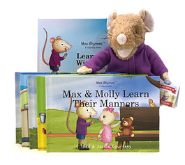 Hard Cover Set + Activity Book + Plush Doll (Ages 5-8)